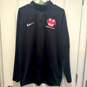 Nike 1/4 Zip Jacket (Washington University in St.Louis) - Black - Size XL